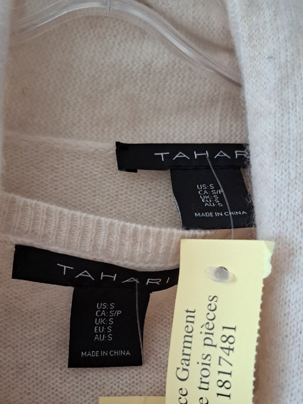 Cashmere 3 Piece Lounge Set - Picture 2 of 6